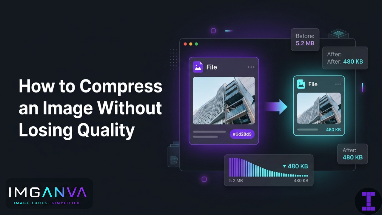 compress image without losing quality
