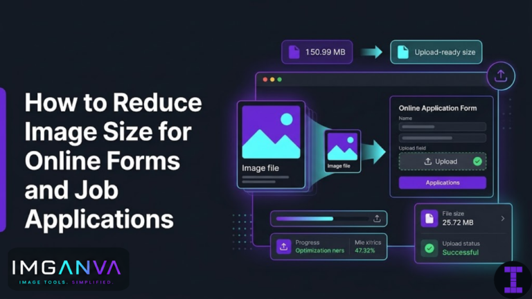 reduce image size for online forms