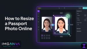 resize passport photo online