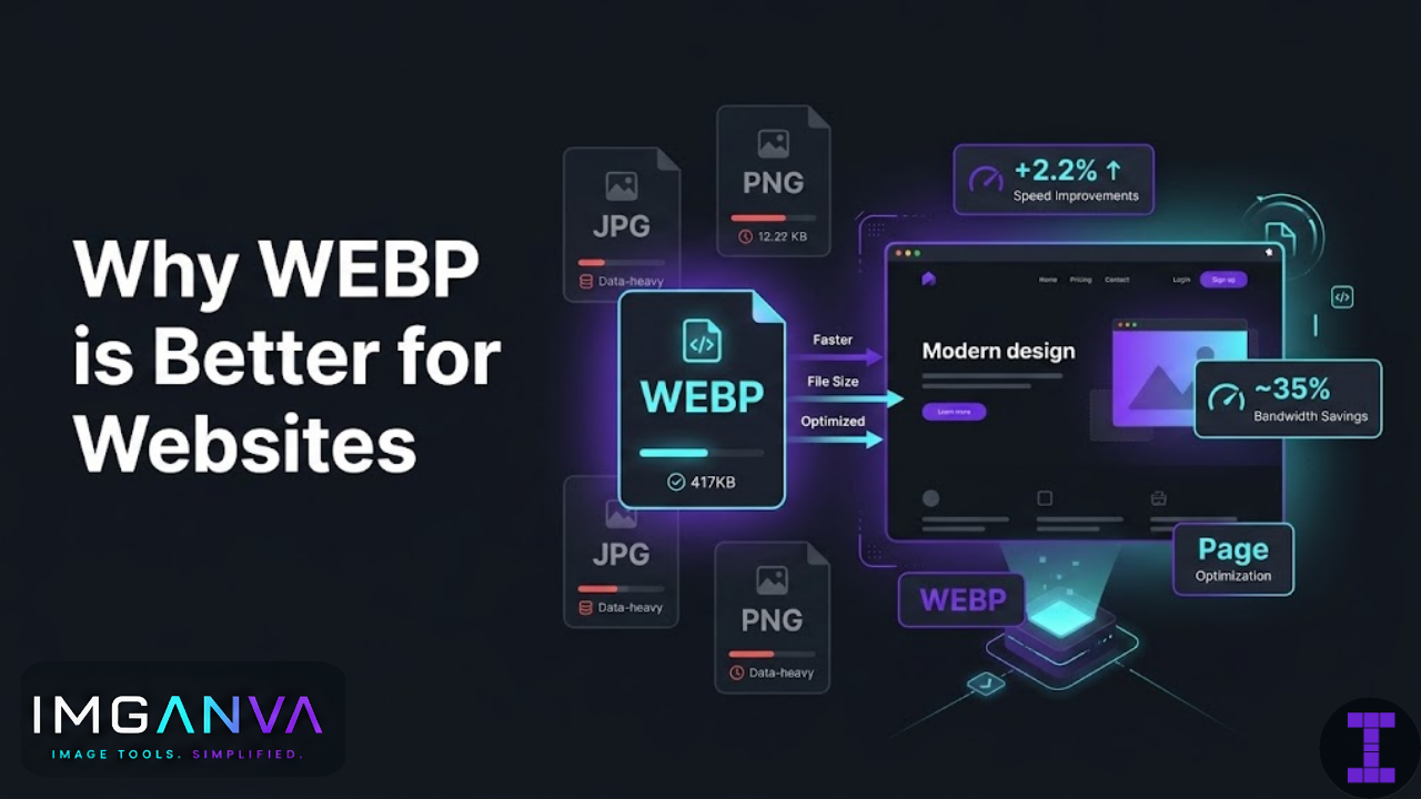 why webp is better for websites
