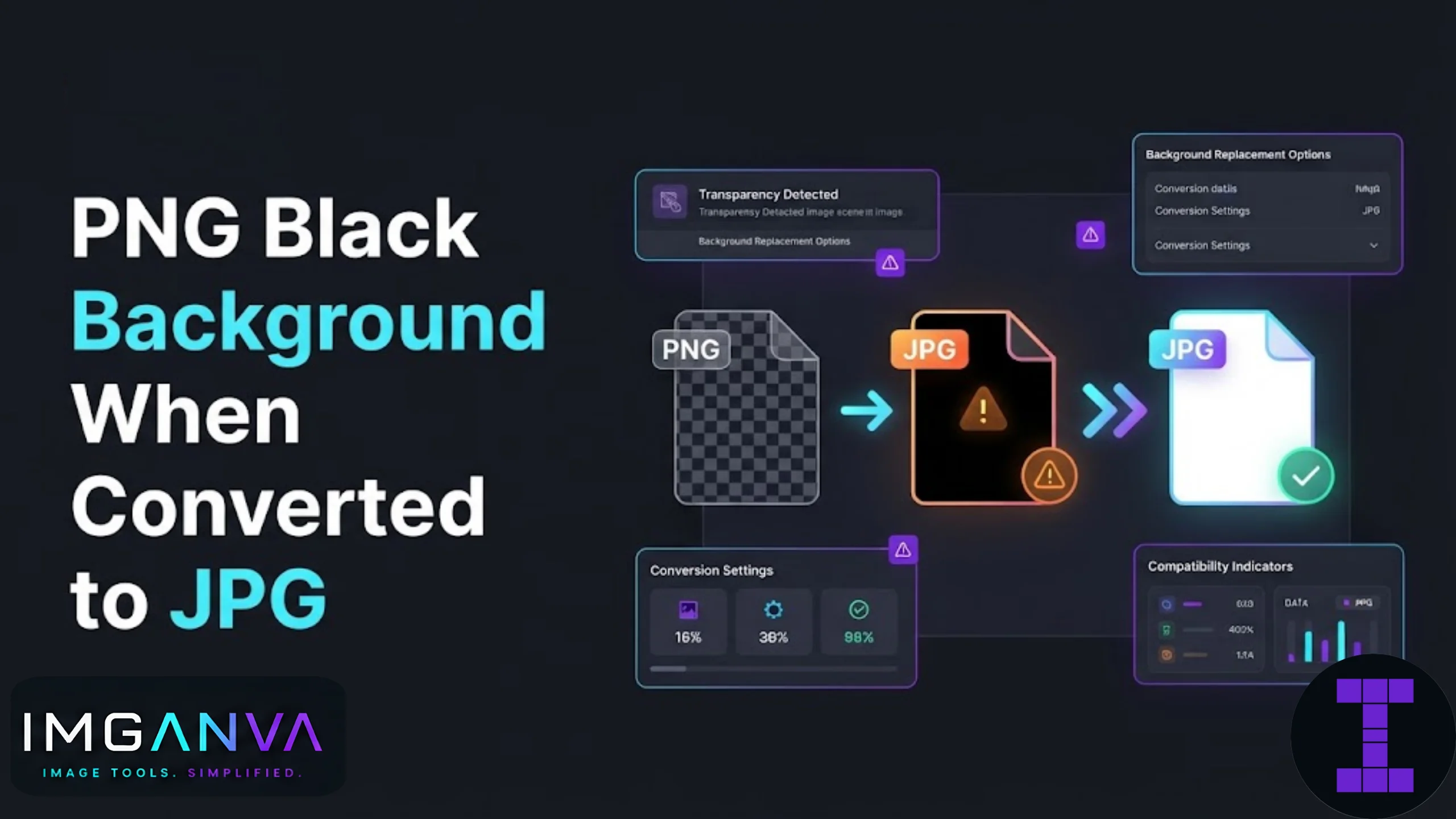 Png Black Background When Converted To Jpg